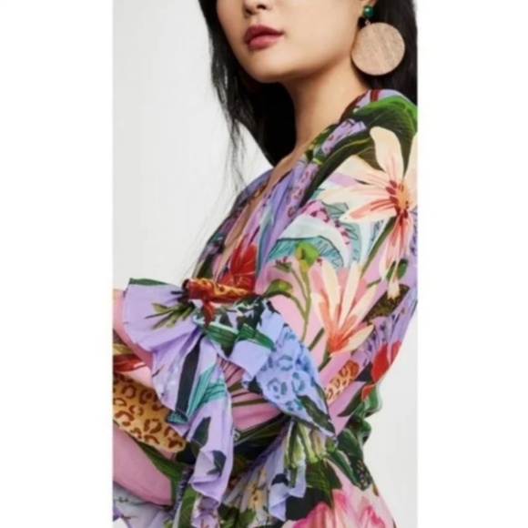 Farm Rio Amazonian Ombre Maxi Dress - Picture 2 of 6